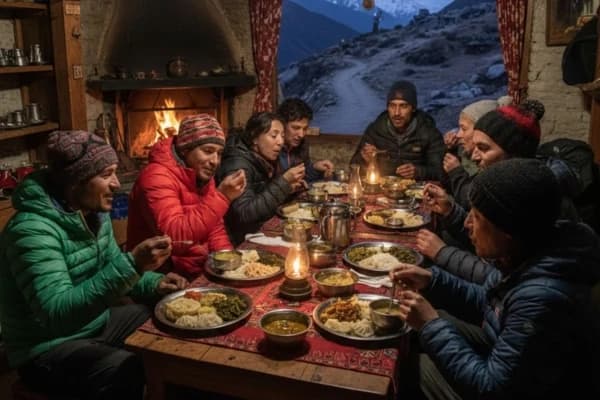 food-drinks-accommodation-in-manaslu-circuit-trek