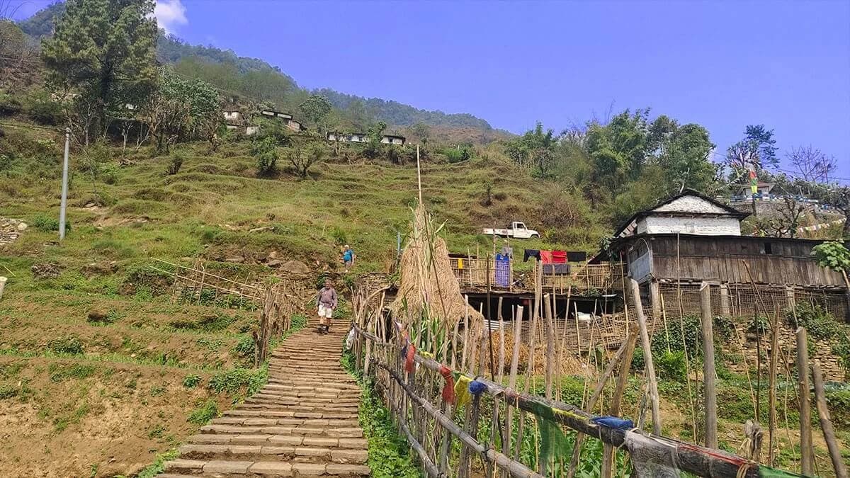Mardi Himal Trek Route