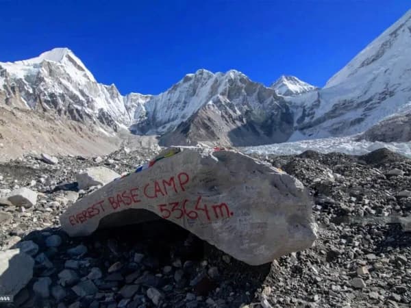 At The Everest Base Camp