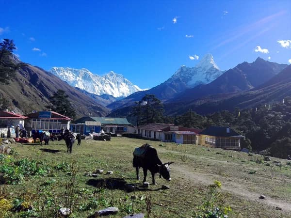 Everest Panorama View From Tengboche 1