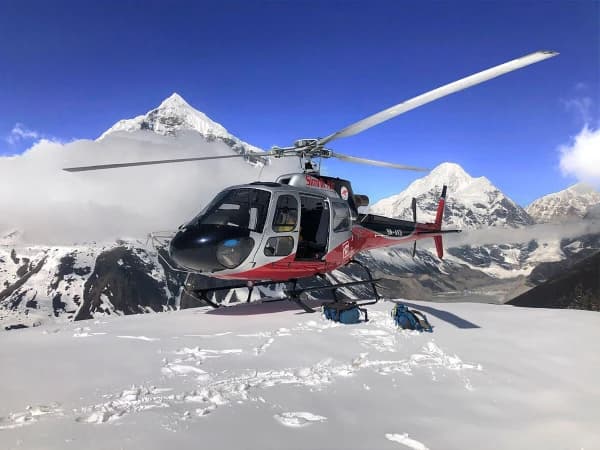 Heli Back Kathmandu After Everest Base Camp Trek