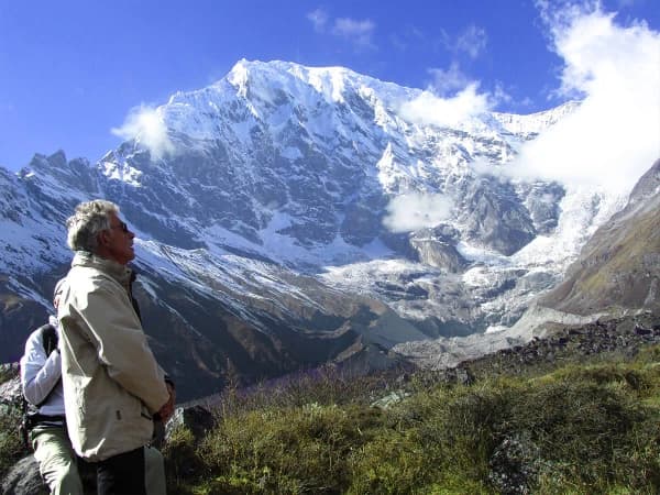 Langtang Lirung From Kyanjin