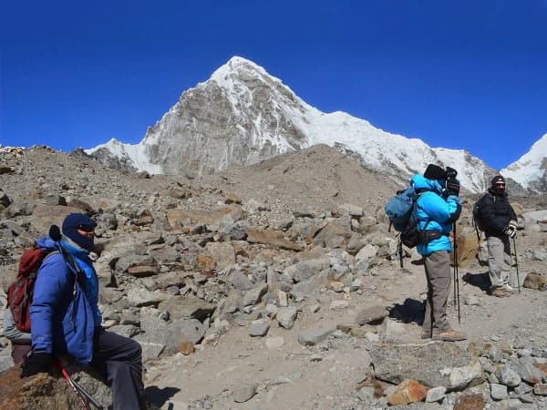 Mount Pumori From Everest Base Camp