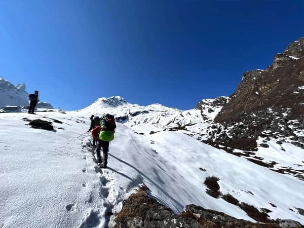Selele Pass In Kanchenjunga Circuit Trek