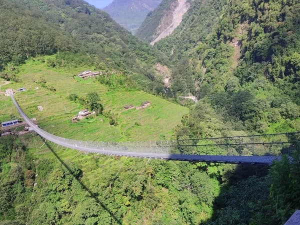 Suspension Bridges Crossing On The Abc Trek